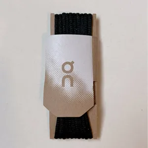 On Cloud Running Shoe Laces, Color Black, NEW thumbnail 4