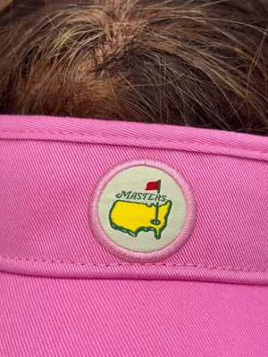 Masters American Needle Visor Hat Womens Pink Golf Tournament Hook & Loop thumbnail 2