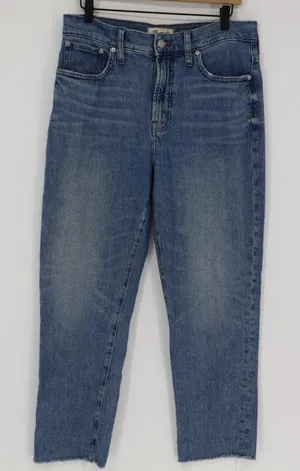 Madewell Women's The Perfect Vintage Jean Size‎ 30 Cropped Slim Straight Denim thumbnail 1