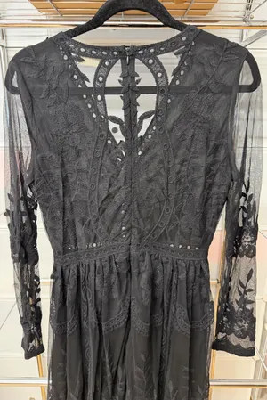 Altar'd State Black Maxi Dress thumbnail 9
