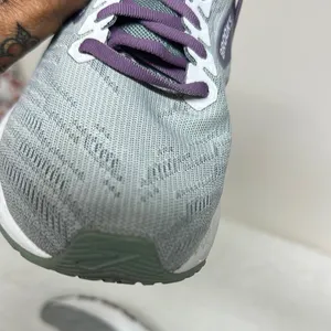 Brooks Gray and Purple Athletic Shoes for Running thumbnail 5