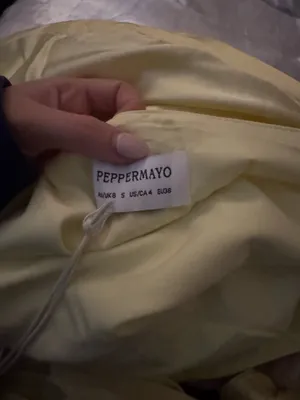 Peppermayo Mini Dress Yellow thumbnail 4