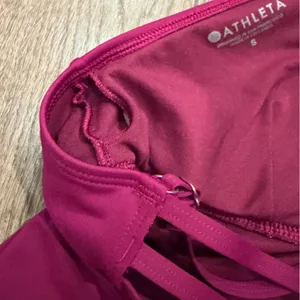 Athleta Tankini Swim Top Plum Purple Swim Adjustable Strappy S Athletic Beach thumbnail 11