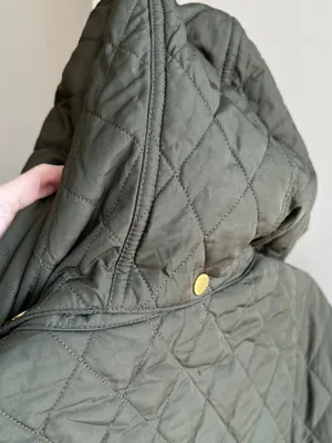 Barbour Women’s Millfire Quilt Jacket, Olive/Classic, Size 2X thumbnail 13