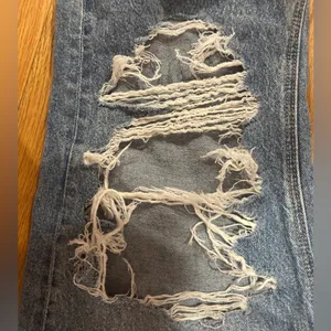 American Eagle High Waist Baggy Straight Jean thumbnail 4