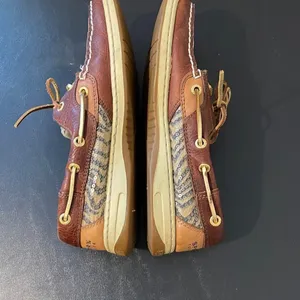 Sperry Womens Top Sider Boat Shoes Loafer Tiger Print Moc Toe Brown Size‎ 6.5 thumbnail 7