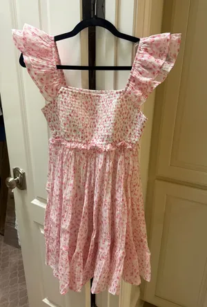 Altar'd State Pink Babydoll Dress thumbnail 1