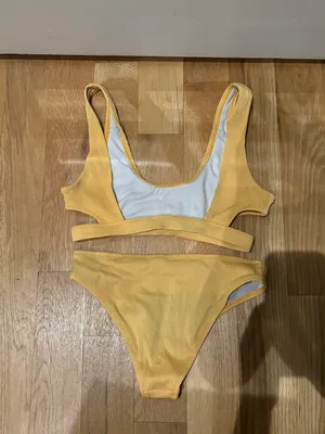 Cupshe Yellow Bikini thumbnail 2