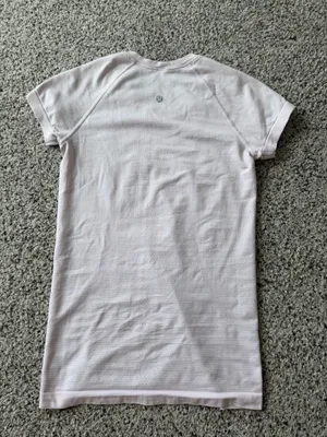 Lululemon light pink swiftly short sleeve thumbnail 3