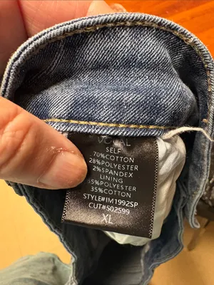 Fringed Rhinestone Denim Shorts thumbnail 3