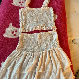 Lulu's Cream Skirt Set thumbnail 1