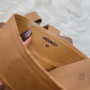 Silent D Undonestto Platform Slide Sandal Tan Size 10 thumbnail 7