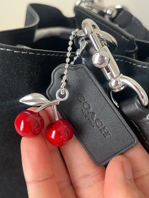 Coach Rowan Bucket Bag With Cherry Charm thumbnail 6