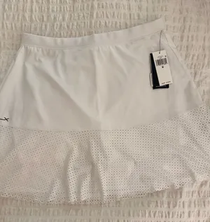 Ralph Lauren White Eyelet-Hem Athletic Mini Skort thumbnail 1