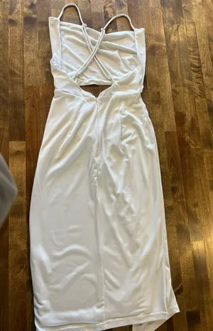 Hello Molly White Dress thumbnail 4