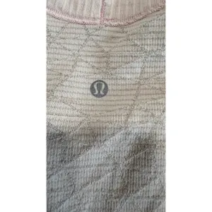 Lululemon Swiftly Tech Short Sleeve Pink Geo Jacquard Activewear Top Size 6 thumbnail 6