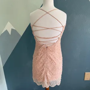 Sherri Hill Beaded Mini Dress Size 6 thumbnail 8