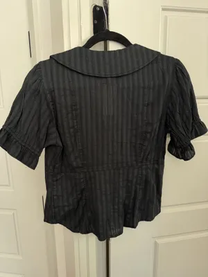 Pilcro Keira Waisted Tuxedo Blouse thumbnail 9