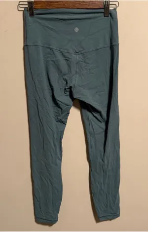 Lululemon Align Pant II *25" Mystic Green- Size 6 thumbnail 1