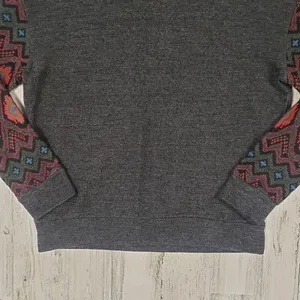 Miss Me Vintage Crew Neck Embroidered Southwest Sweatshirt Women's Size Small thumbnail 5