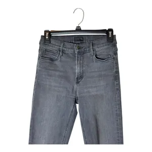 Mother Jeans Women 25 Washed Black Gray Mid Rise Dazzler Lighting‎ Up Lanterns thumbnail 5