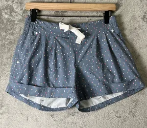 Lululemon Spring Break Away Short Gray Polka Dot Running Athletic Shorts Size 6 thumbnail 1