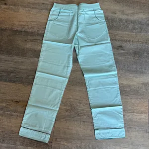 New LAKE Pajamas Poplin Pajama Pants Spruce Green‎ XS thumbnail 2