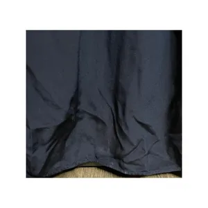 Zimmermann Navy Blue Silk‎ Halter Neck Ruched Maxi Dress Old Money Size 0 (US 4) thumbnail 4