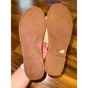 Cushionaire Women Carly Slide Sandals Straw Weave Comfort Tan Brown Size‎ 9 NWOT thumbnail 3