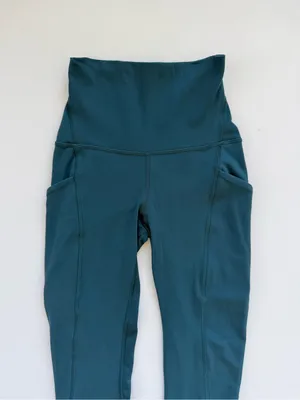 lululemon Align High-Rise Pant with Pockets - Green Jasper - Size 0 thumbnail 4