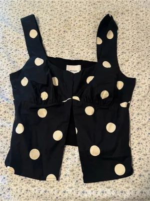 Reformation polka dot tank! thumbnail 2