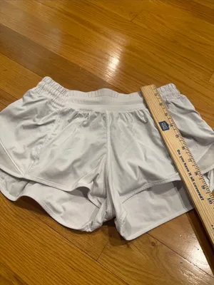 Lululemon white short size 6 . thumbnail 5