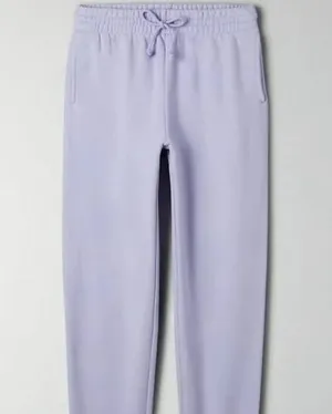TNA Aritzia COZYAF Fleece Joggers in Purple thumbnail 1