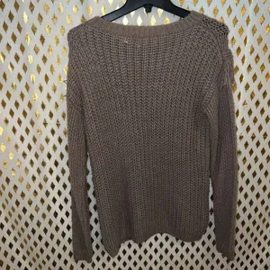 Solemio Brown sweater tassels western cowboy size S thumbnail 3