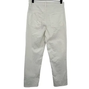 Eileen Fisher White Organic Cotton Straight Leg Jeans Size 6‎ Minimalist READ thumbnail 2