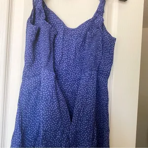 Reformation Dress Hilton Mini Floral Ruffle Wedding Summer‎ Hyacinth 2 GUC thumbnail 6