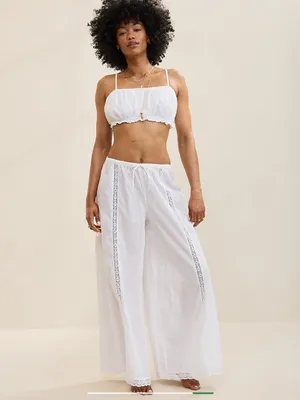 Me to We White Cotton Brallet - small thumbnail 3