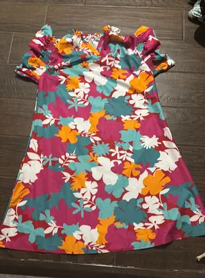 Floral Shein Dress thumbnail 1