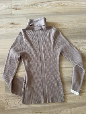 Varley Ravena ribbed-knit turtleneck top thumbnail 10