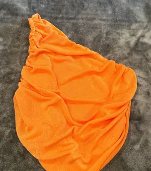 Princess Polly Vibrant Orange Women's Crop Top thumbnail 1