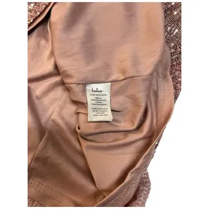 Lulus Party in Style Sequin Sleeveless Mini Lined V Neck Dress Light Pink XL thumbnail 12