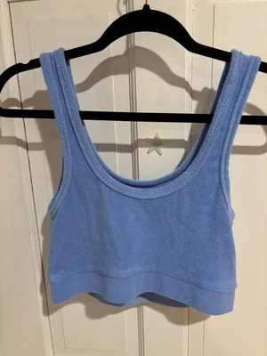 Aerie Blue Tank Top thumbnail 2