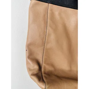 KATE SPADE Beige Tan Black Top Handle Tote Bow Detail Shoulder Bag thumbnail 4
