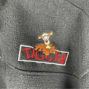 Vintage Disney Tigger Fleece Quarter Zip Jacket thumbnail 3