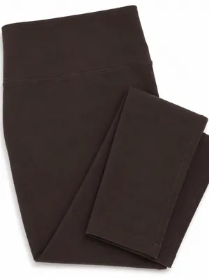 HUE Ultra Leggings With Wide Waistband in Brown Size Small New thumbnail 3