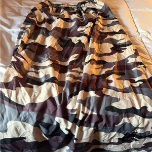 Camouflage Maxi Skirt thumbnail 4