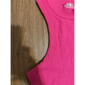FP Movement Free‎ People Ribbed Mock Neck Tank Top Magenta Pink Medium OB1041695 thumbnail 5