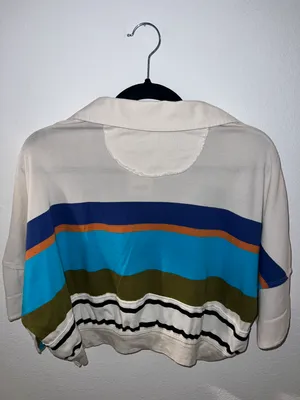 We The Free Preppy Striped Polo Tshirt thumbnail 6