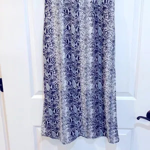 Aqua python print maxi dress size small thumbnail 8