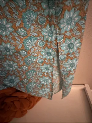 Vintage ANTHRO | BOEMO Floral Maxi‎ Dress thumbnail 5